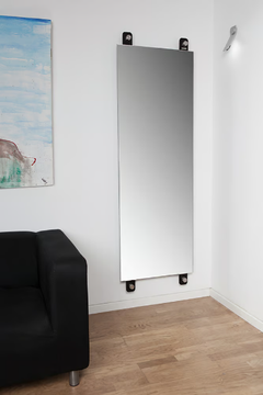 FLAT - ART346 - Rectangular wall-mounted hall mirror by Wissmann raumobjekte - view 3